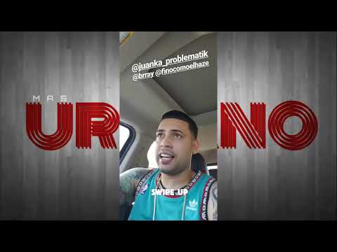 Juanka el Problematik "Exclusivo" ( Agradece por la aceptación de su ultima canción )