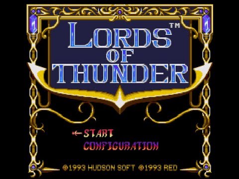 Lords Of Thunder Review for the NEC PC-Engine by John Gage