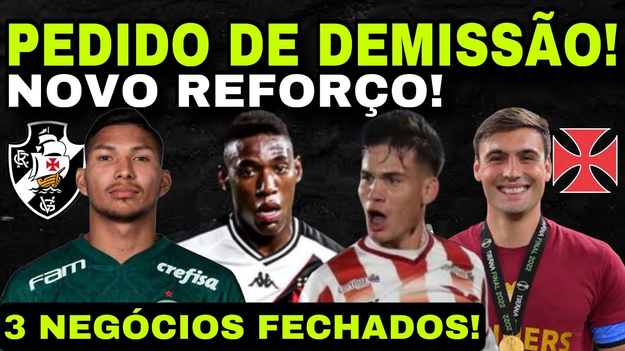 PEDIDO DE DEMISSÃO! REFORÇO NO ATAQUE II 3 NEGÓCIOS FECHADOS II REFORMULAÇÃO NO ELENCO E MUITO MAIS!