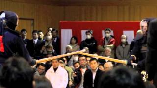 2014 全日本選抜七段剣道　高鍋進対北条忠臣　決勝