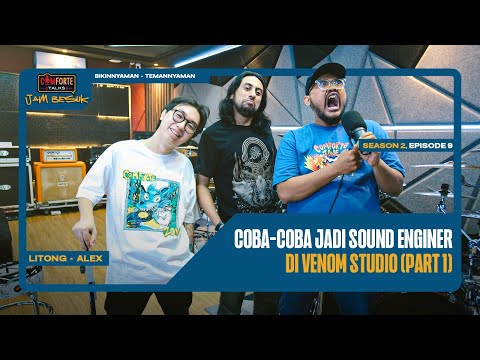 Image COBA-COBA JADI SOUND ENGINER DI VENOM STUDIO (PART 1) | Comforte Talks Jam Besuk S2 EP 8