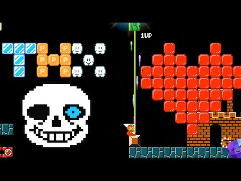 Super Mario Maker 2 🔧 Undertale ~ His Theme 🔧 Toya