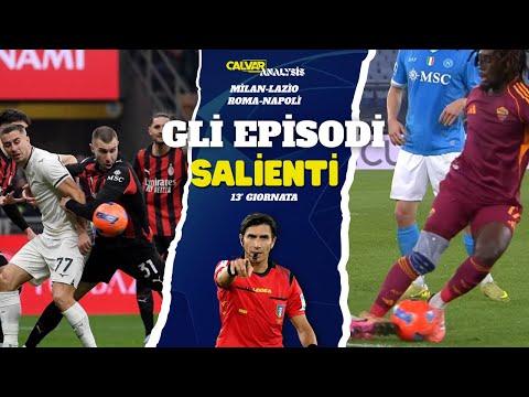 Matchday 13 Analysis: Milan-Lazio and Roma-Napoli
