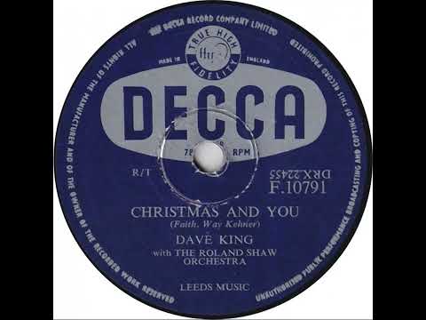 UK New Entry 1956 (189) Dave King - Christmas And You