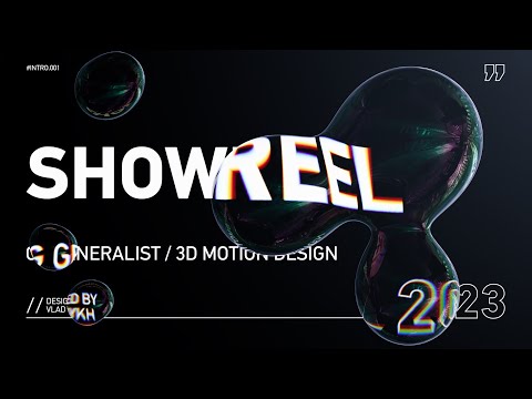 3D motion design Showreel 2023