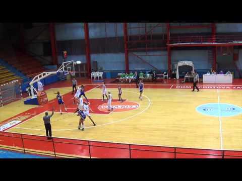 MŽRKL 2015-16 - 2. kolo, ŽKK Trešnjevka 2009 - ŽKK Budućnost Bemax - 3. četvrtina