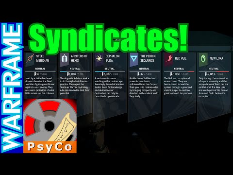 Warframe Syndicates 101! -Update 15 Guide- [1080HD]
