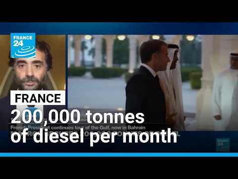 Macron secures 200,000 tonnes of extra diesel per month from UAE, Bahrain