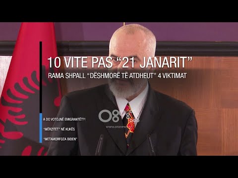 Edicioni informativ - 21 Janar 2021 - Ora 16:00 - RTV Ora