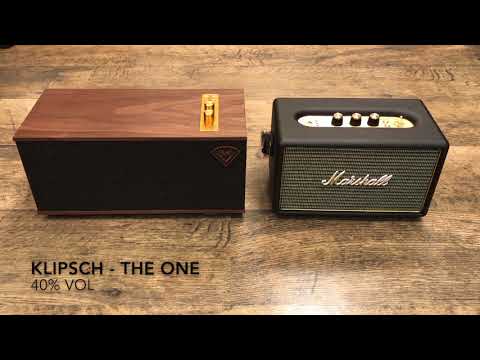 Klipsch The One vs Marshall  Kilburn Soundcheck