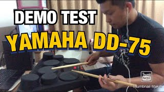 Video thumbnail for YAMAHA DD-75 |DEMO TEST by Joey RenTv