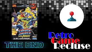 Captain America and the Avengers (1991) Marvel Sega Megadrive / Genesis ending [Retro Gaming]