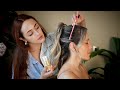 ASMR Playful Wavy Hair Styling Gentle Hair Brushing Soft Spoken Unintentional