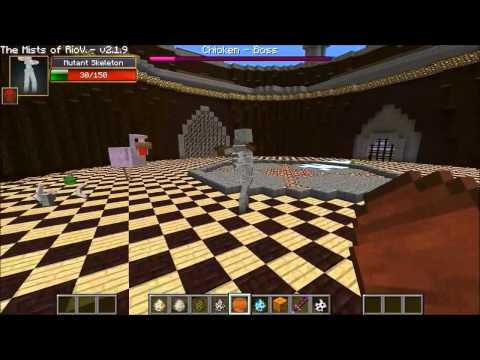 MUTANT CHICKEN VS DIAMOND HEART GOLEM & MUTANT SKELETON - Minecraft Mob Battles - Mods