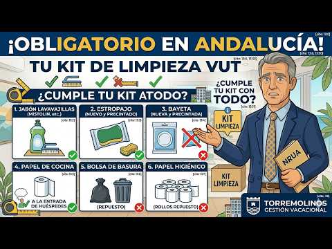 Kit Limpieza Obligatorio VUT Andalucía: Normas — Torremolinos Gestión Vacacional