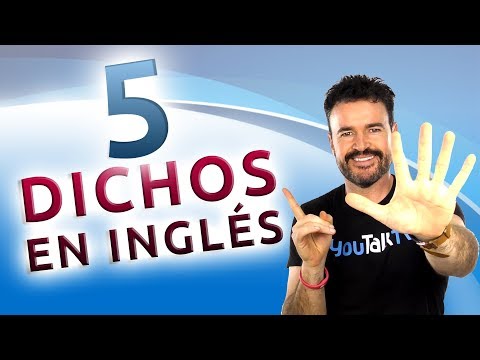 Learn 5 typical English sayings and proverbs / Converse in English