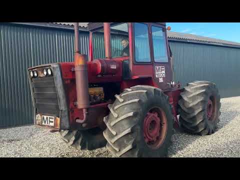 Video: Massey Ferguson 1800 V8 diesel traktor 1