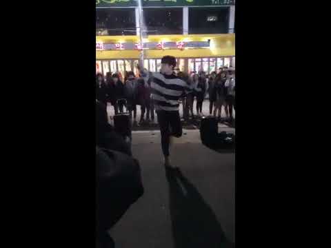 [161029] DOB (디오비) Hongdae 🎈 Boy In Luv 상남자 - BTS 🎈