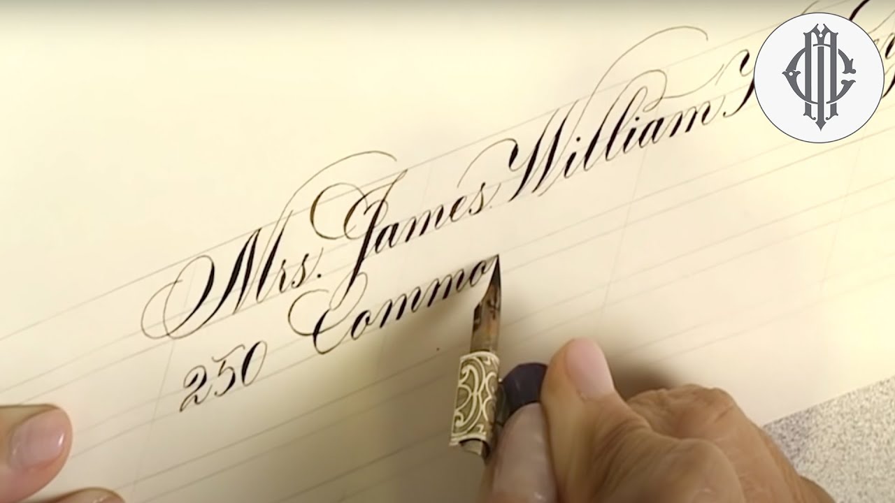 Envelope Calligraphy - Copperplate & Modern Script by Suzanne Cunningham