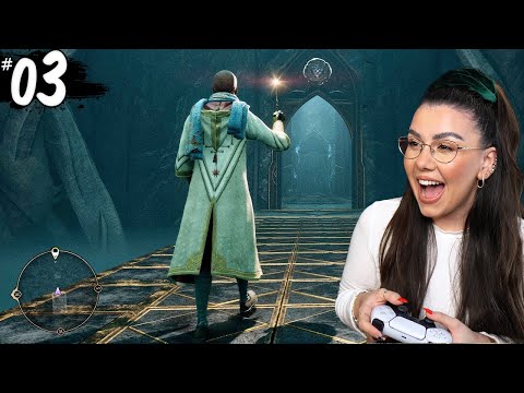 Hogwarts Legacy - RESTRICTED SECTION (First Time Playthrough & Reaction) - Let's Play PART 3