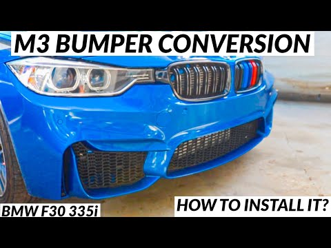 HOW TO INSTALL AN M3 BUMPER CONVERSION ON A BMW F30!
