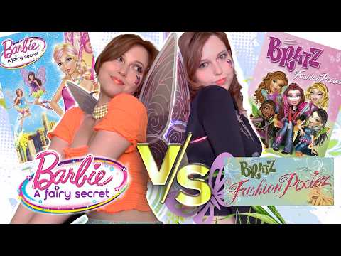 Barbie Fairies vs Bratz Pixiez with @jordyscomputer