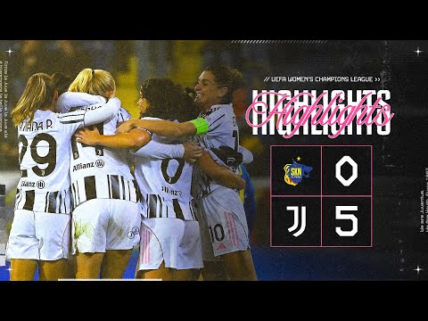 SHOW DELLE BIANCONERE 💥 | St. Pölten 0-5 Juventus Women | HIGHLIGHTS Uefa Women's Champions League