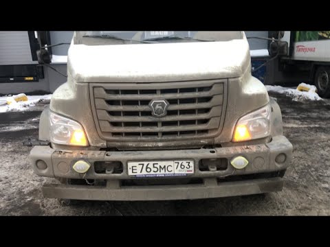 Замена лампочек ходового огня на Газоне NEXT.