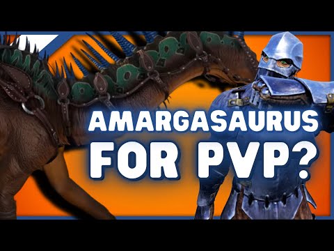 Is The Amargasaurus Good For PvP + Taming Tricks Ark Lost Island