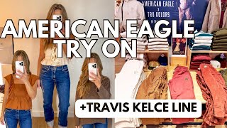 American Eagle Try-On Haul | Jeans, New Arrivals + Travis Kelce Line