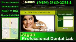 preview picture of video 'dentist reseda (818) 462-8011 DAGAN - Professional Dental Lab'