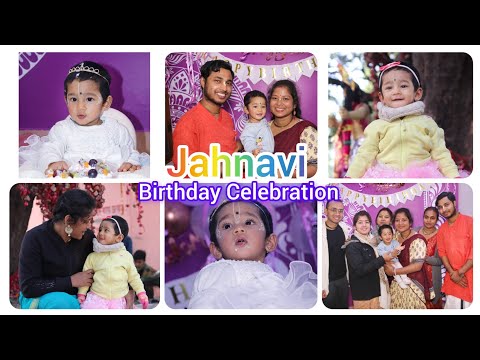👸Jahnavi 1st Birthday Celebration🎂/ 12th January 2025(Sunday) Full Video in YouTube