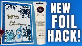 💥NEW Foiling Hack💥 Foil ANY Intricate Die Cut with this AMAZING Trick.