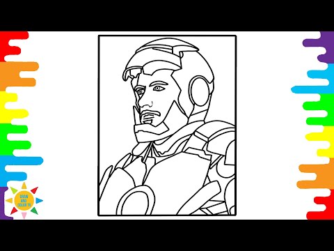 Iron Man Avengers Coloring Page | Marve Coloring Page | Mendum - Beyond (feat. Omri) [NCS Release]