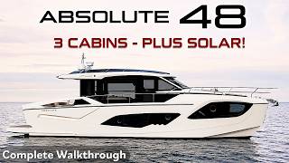 Is This the Most Livable 48-Footer Ever | Absolute 48 Coupé Full Tour!