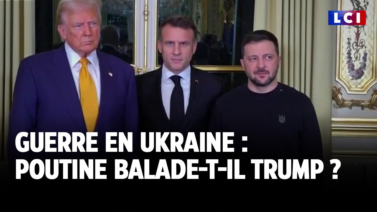 Guerre en Ukraine : Vladimir Poutine balade-t-il Donald Trump ?｜LCI
