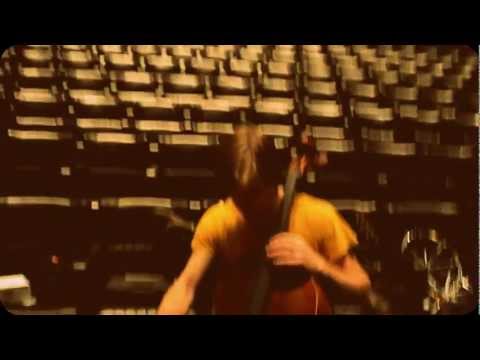 Leo soundchecking Cello for the movie Greed