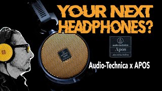 Audio-Technica x APOS STRIKES GOLD with NEW HEADPHONE COLLAB: ATH-R70x Refine!