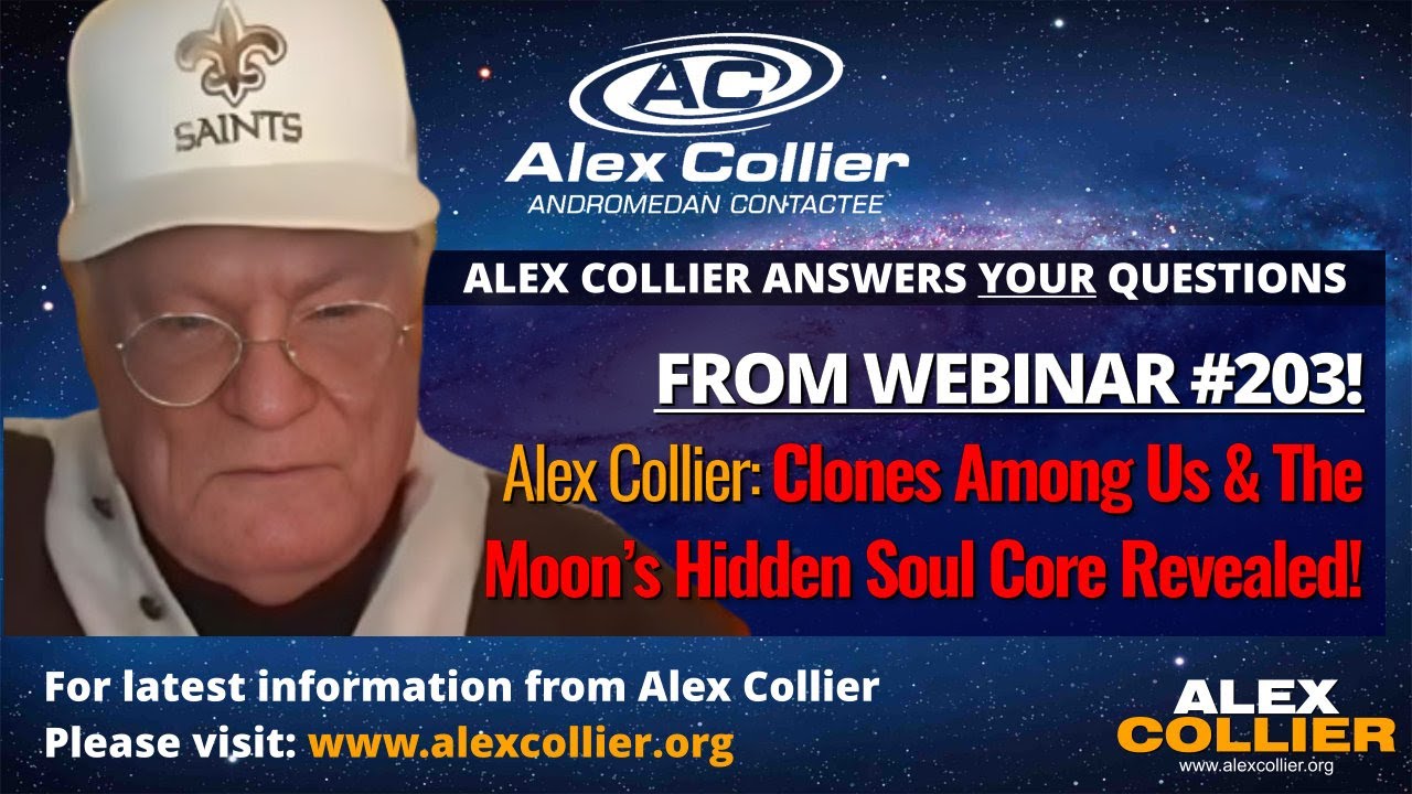 Alex Collier: Clones Among Us & The Moon’s Hidden Soul Core Revealed! 🌕