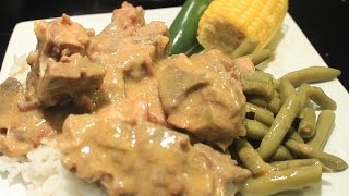How to Cook Pork Neck Bones & Gravy ~ Texas Style