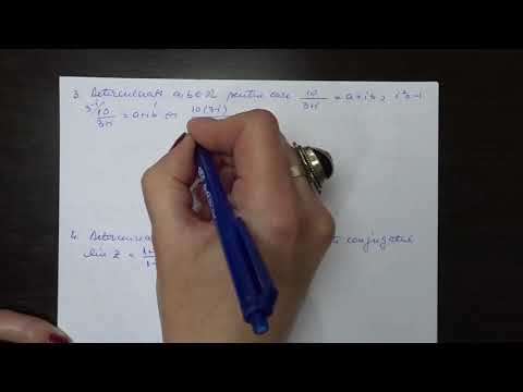 Numere complexe - exercitii