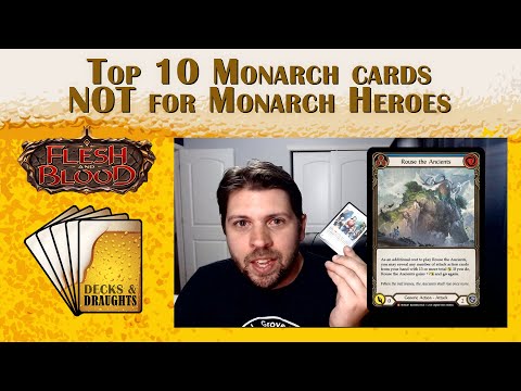 Top 10 Monarch cards NOT for Monarch Heroes. Let's find some Flesh and Blood jank!