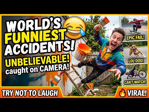 World’s Funniest Accidents 😂 | Unbelievable Moments Caught on Camera!