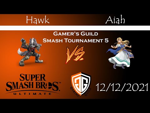 Gamer's Guils Smash Monthly 5 - Winners Finals - Hawk (Wolf) vs Aiah (Zelda)