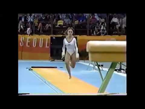 Melissa Marlowe 🇺🇸 VT TC 9.600 1988 Olympic Games 