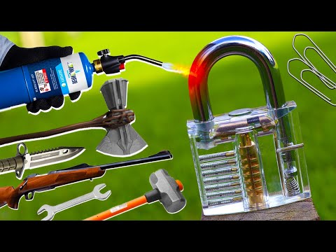 É POSSÍVEL ABRIR o CADEADO MAIS RESISTENTE do MUNDO?