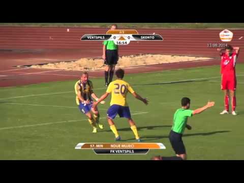 13.08.14 NDUE MUJECI scores goal vs Sconto FC_video sportacenters.com