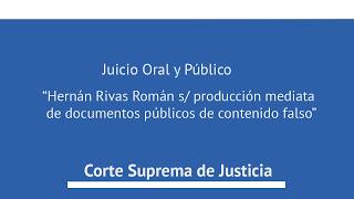 09-09-2026 “Hernán Rivas Román s/ producción mediata de documentos púb