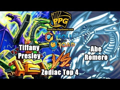 Zodiac Duelist Top 4: Tiffany Presley (ABC) Vs Abe Romero (Blue-Eyes) 2/3 Match