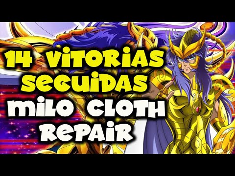 MEU TIME DE MILO COM CLOTH REPAIR NÃO PERDI NENHUMA - SAINT SEIYA AWAKENING
